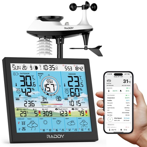 Raddy 120p stazione meteo - wf-120p,