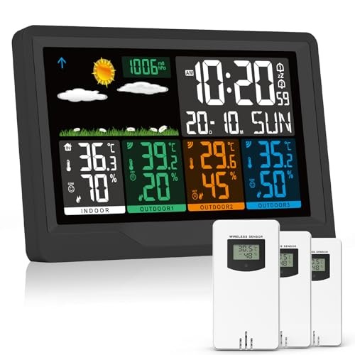 Stazione meteo con sensore - meteo,
