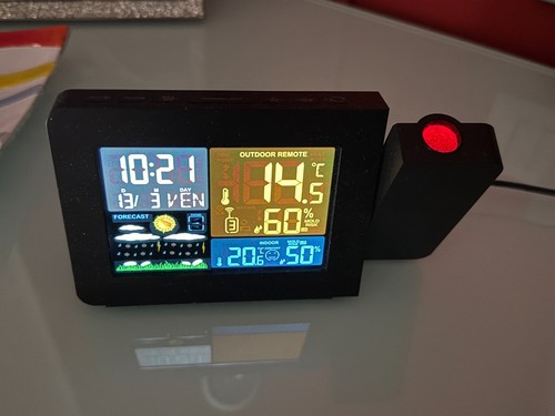Radiosveglia con proiettore - radiosveglia, e